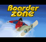Boarder Zone Title Screen